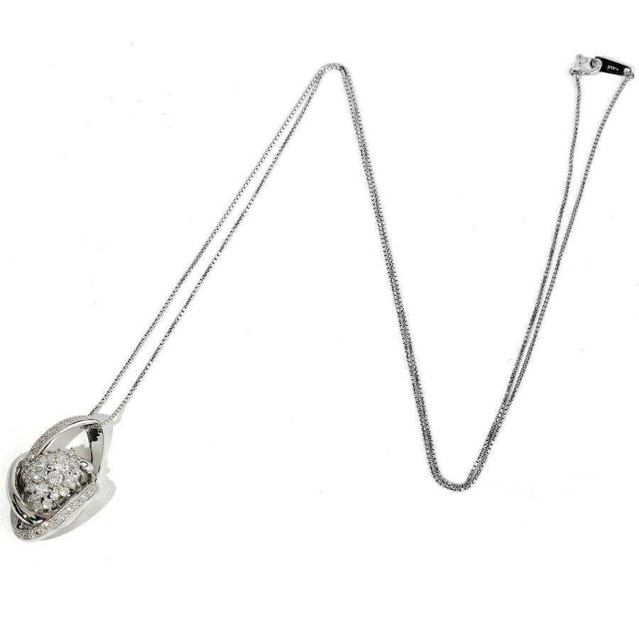 ダイヤモンド 1.0ct プラチナ Pt900 ペンダントネックレス 新品仕上済 