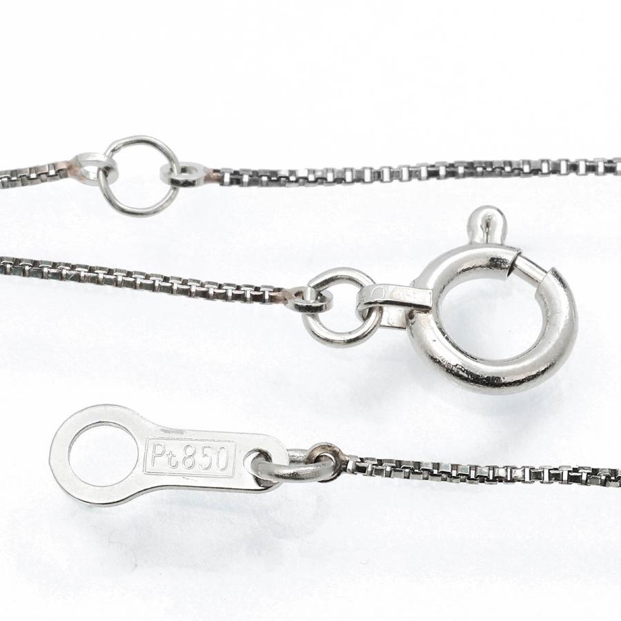 ダイヤモンド 0.3ct プラチナ Pt900 Iラインネックレス 8P  新品仕上済 中古 返品OK RE-PRICE |  | 03