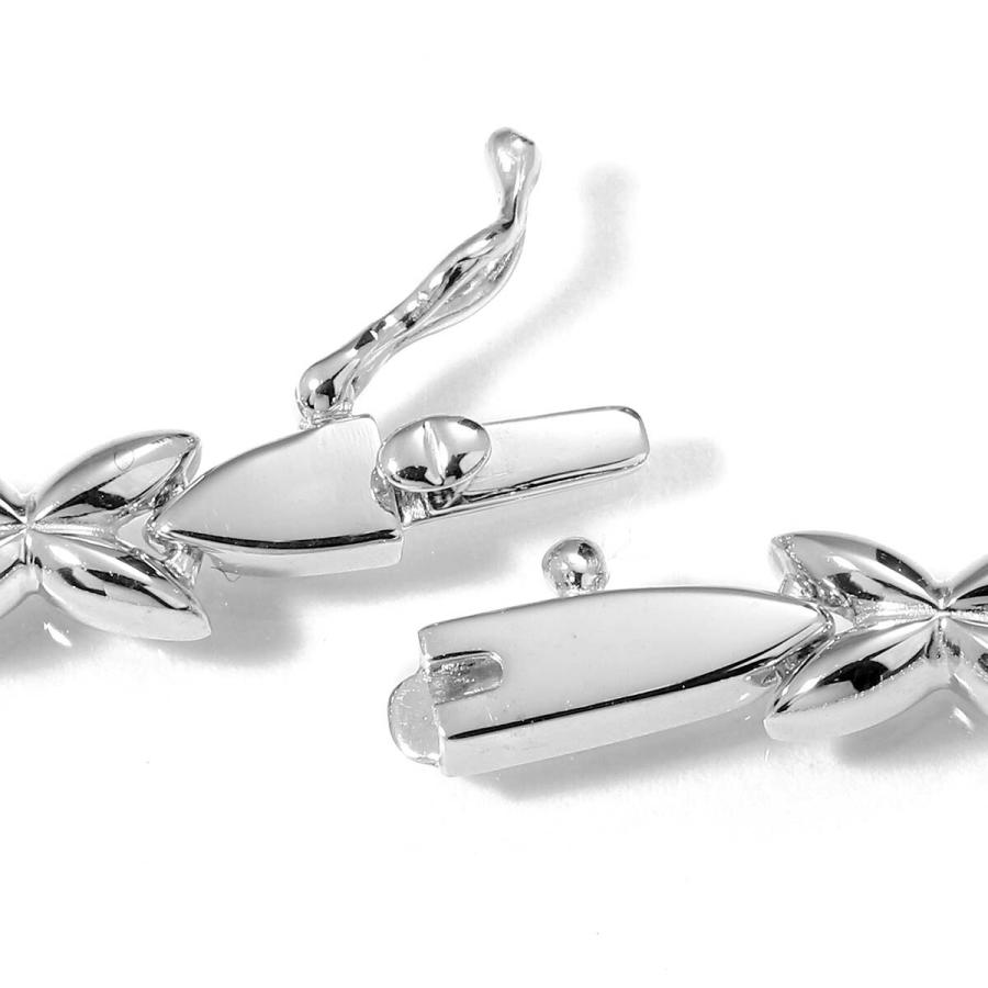 ブレスレット ルビー ペリドット 0.21ct ホワイトゴールド K14WG 中古 