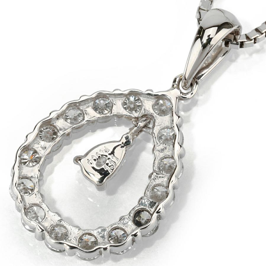 ペンダントネックレス VSクラス ダイヤモンド 1.11ct プラチナ Pt900 