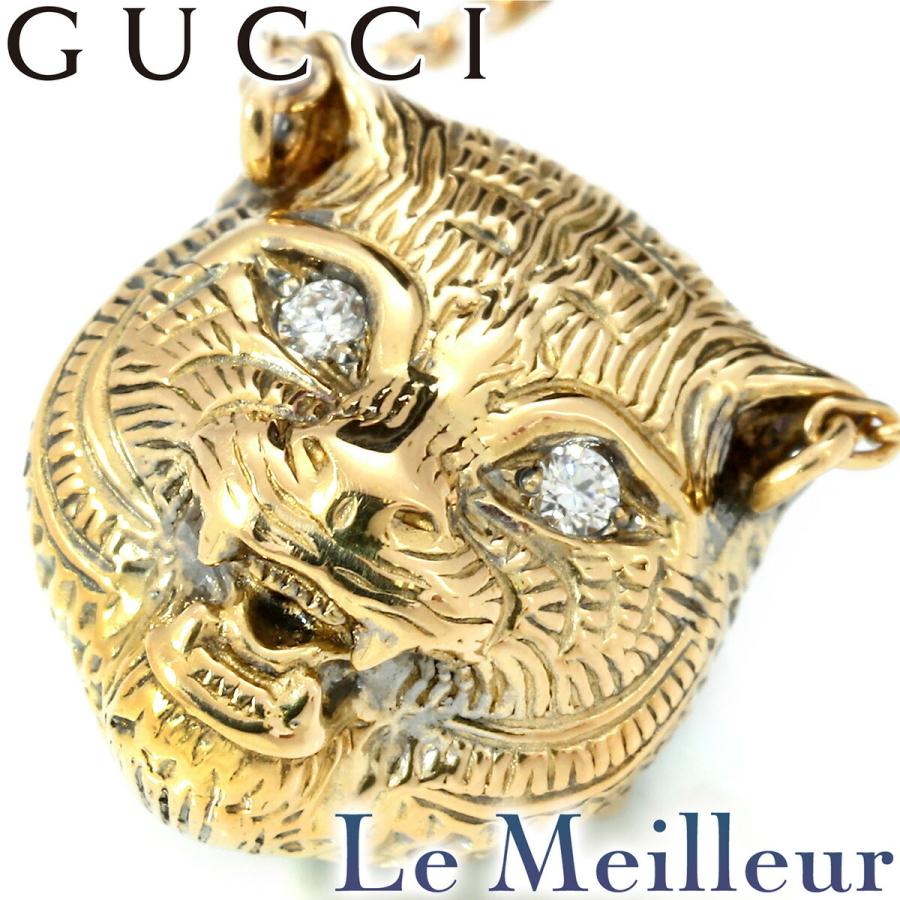 新品・未使用・鑑定済み　GUCCI グッチ　マルシェ デ メルヴェイユ　YA126487 GUCCI（グッチ） ル マルシェ デ メルヴェイユ キャットネックレス