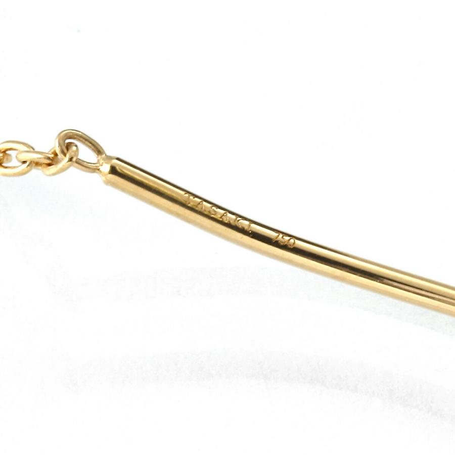 TASAKI（タサキ） パールラリエットピアス 真珠 5.0mm K18 TASAKI 中古