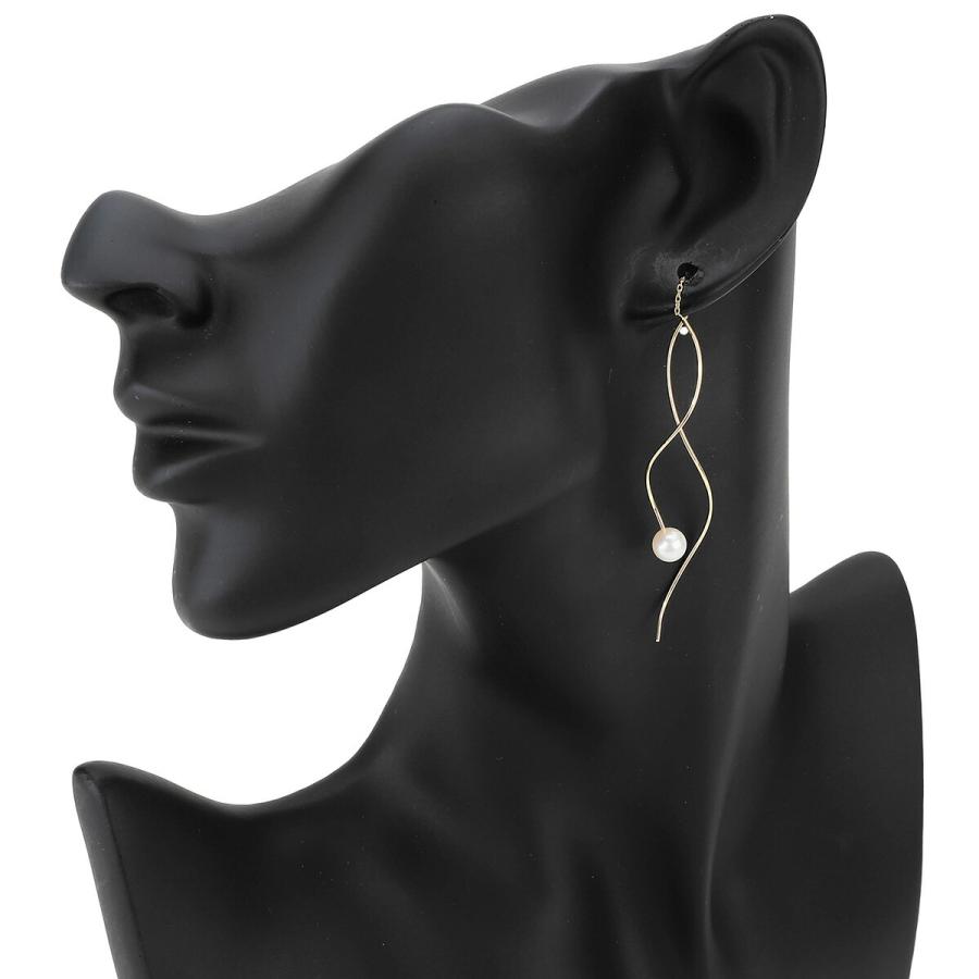 TASAKI（タサキ） パールラリエットピアス 真珠 5.0mm K18 TASAKI 中古