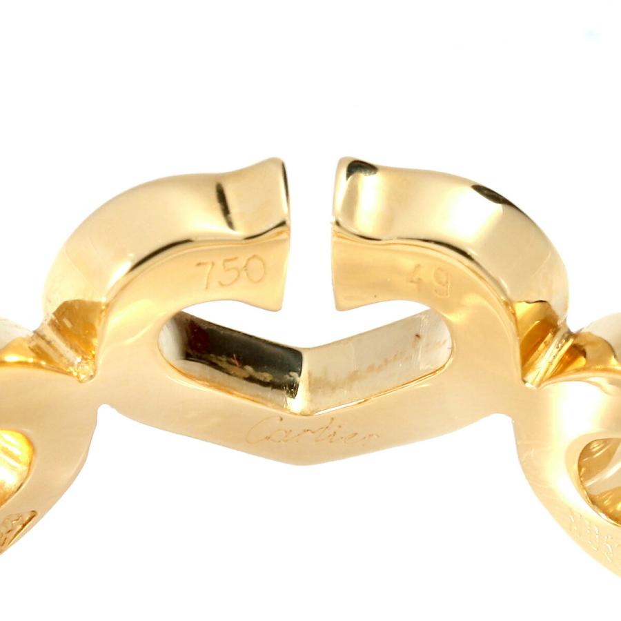 Cartier（カルティエ） シーハート リング 指輪 ダイヤモンド K18 9号