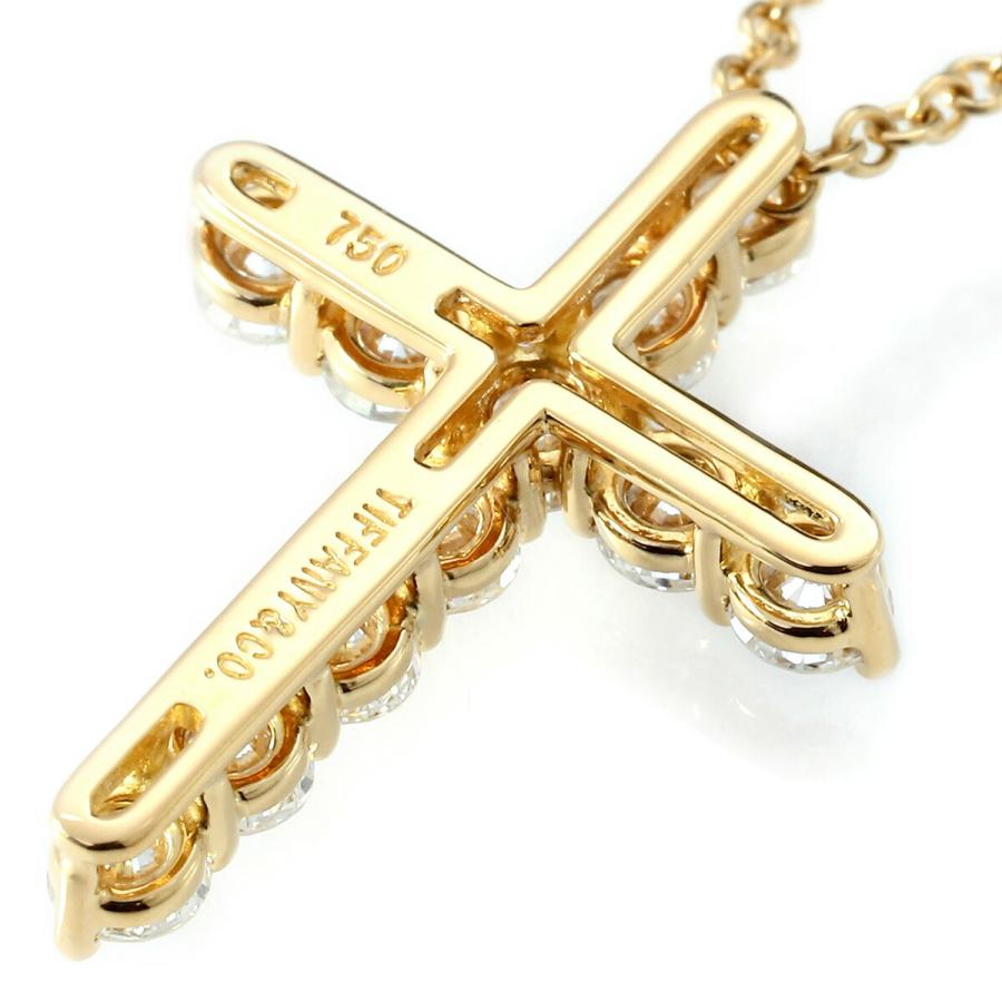 TIFFANY&Co.（ティファニー） クロス ペンダント ダイヤモンド K18