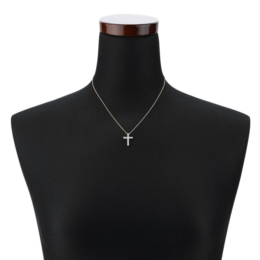TIFFANY&Co.（ティファニー） クロス ペンダント ダイヤモンド K18