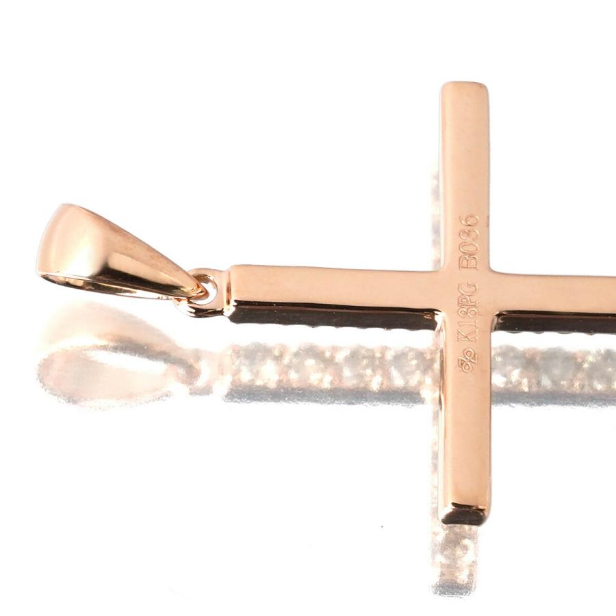 ジュエリーマキ クロスモチーフ ペンダントヘッド ブラウン