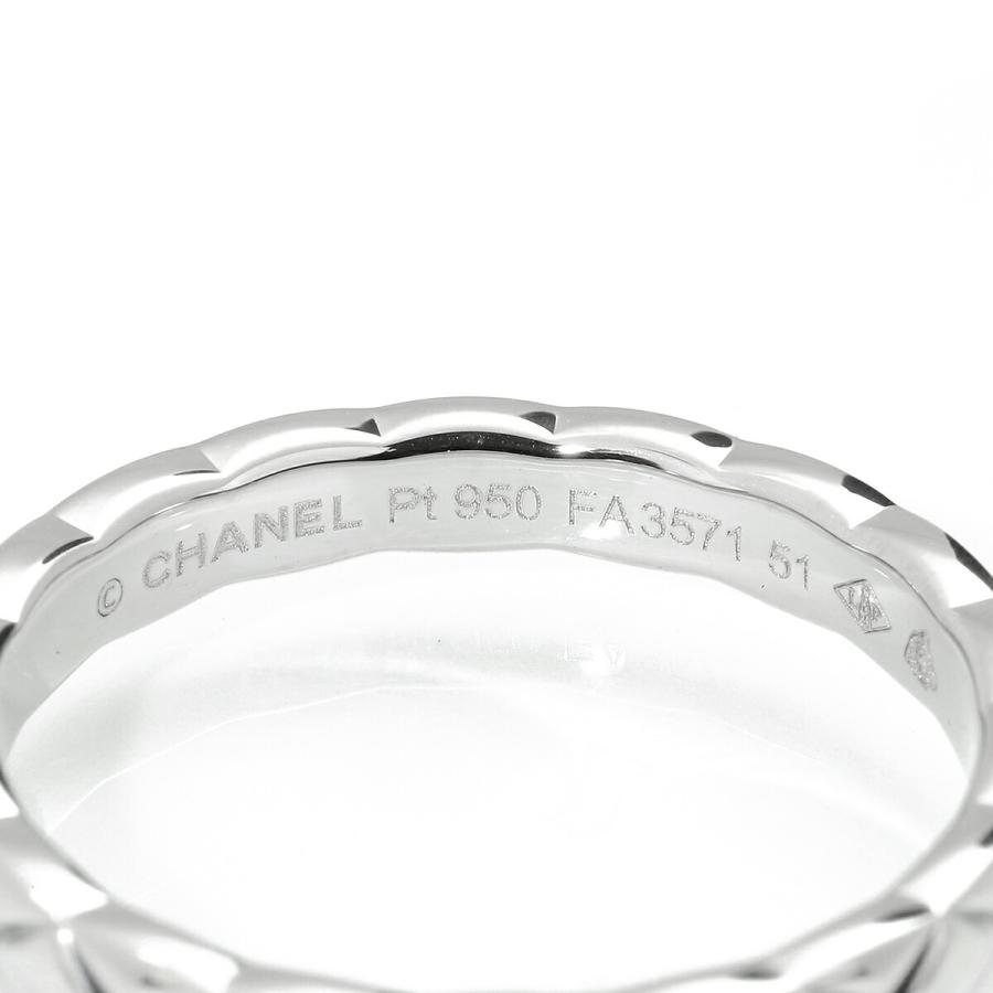 CHANEL シャネル ココ クラッシュ リング 指輪 ダイヤモンド Pt950 10 