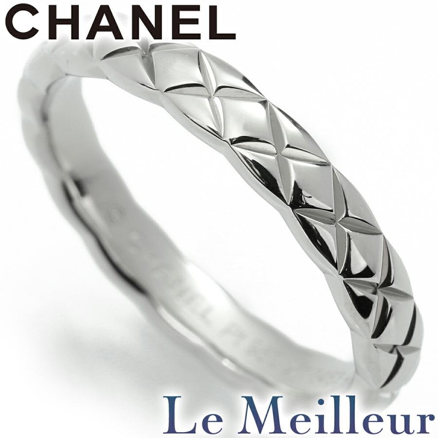 CHANEL（シャネル） ココ クラッシュ リング 指輪 プラチナ Pt950 5号