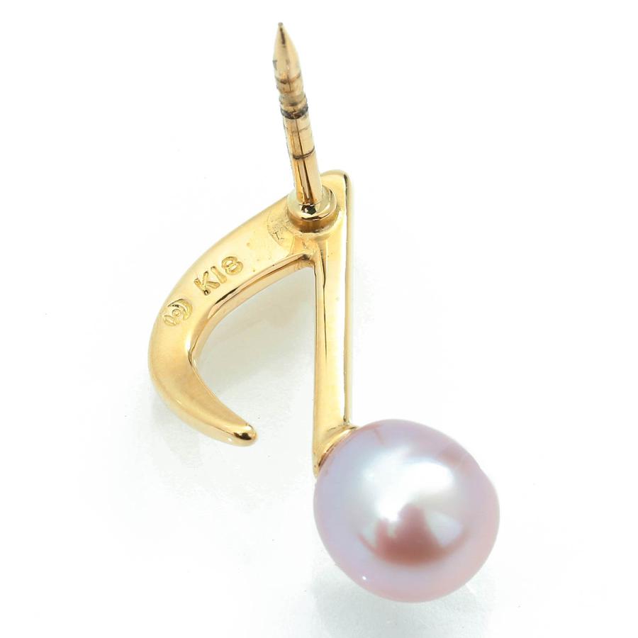 TASAKI（タサキ） 音符モチーフパール ピンブローチ 真珠 5.5mm