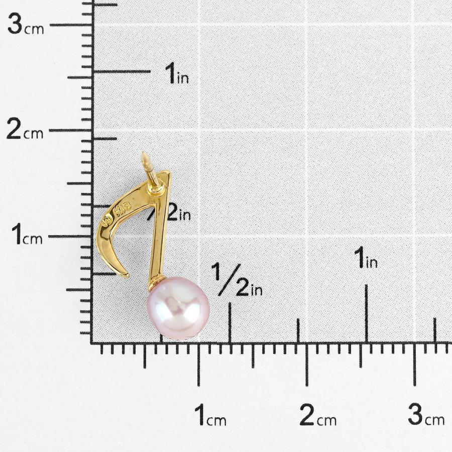 TASAKI（タサキ） 音符モチーフパール ピンブローチ 真珠 5.5mm