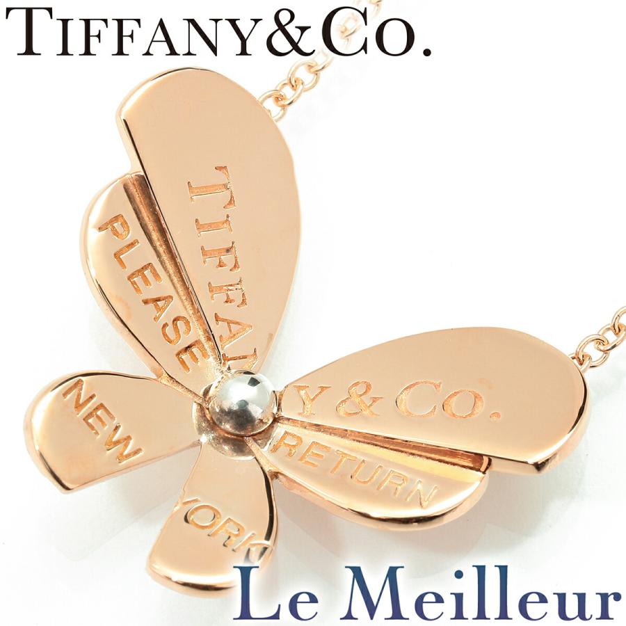 TIFFANY&Co.（ティファニー） リターン トゥ バタフライネックレス K18