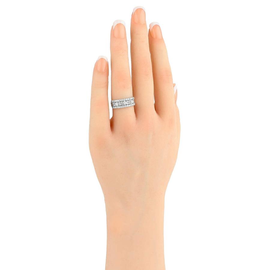 ダイヤモンド 1.00ct プラチナ Pt900 パヴェリング 13号 指輪 新品仕上 