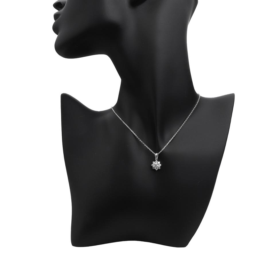 TASAKI（タサキ） フラワーデザイン ネックレス ダイヤモンド 0.5ct