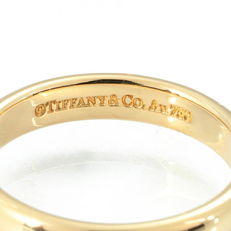 TIFFANY&Co. ティファニー リング 指輪 K18 8号 中古 プレラブド 返品