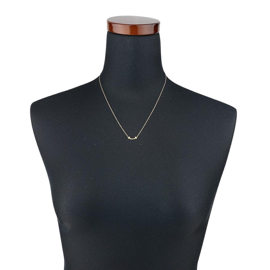 TIFFANY&Co. ティファニー T スマイル ペンダント ミニ K18 中古  