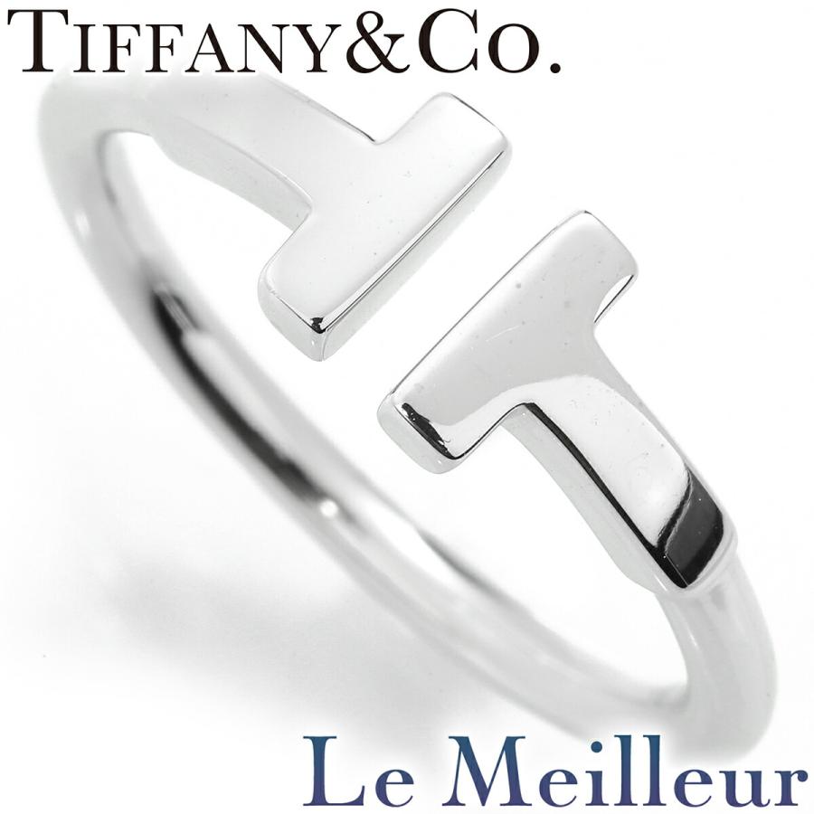 TIFFANY&Co.（ティファニー） T ワイヤー リング 指輪 K18 9号 中古