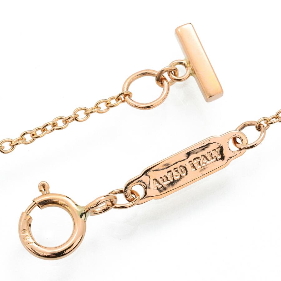 TIFFANY&Co.（ティファニー） T スマイル マイクロ ネックレス ピンク