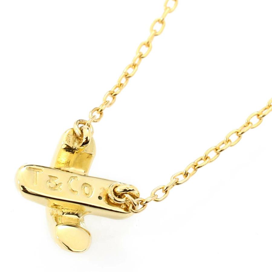 TIFFANY&Co.（ティファニー） クロスステッチ ネックレス イエロー