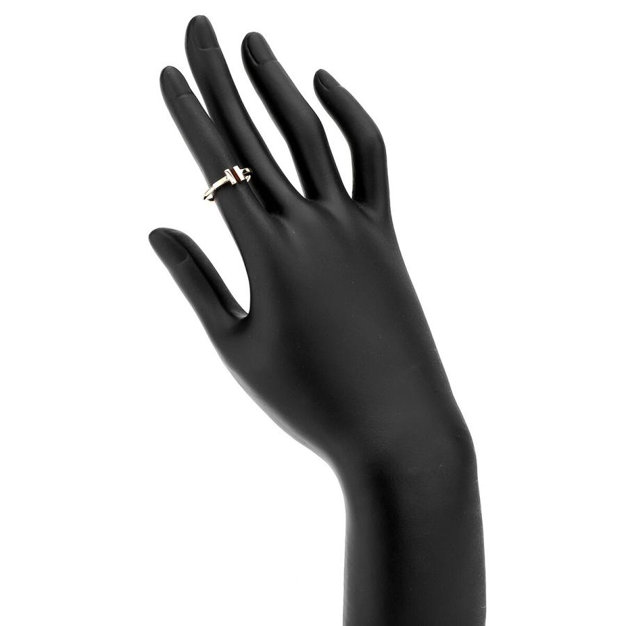 TIFFANY&Co.（ティファニー） T ワイヤー リング 指輪 K18 9号 中古