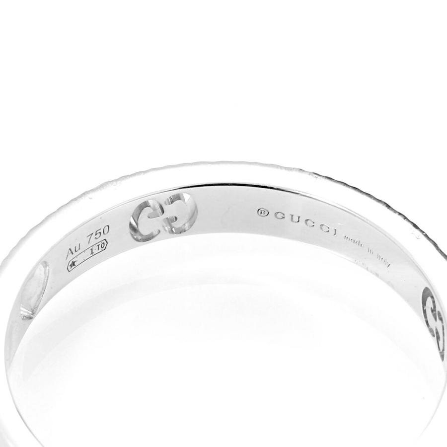 GUCCI（グッチ） ICON リング 指輪 ダイヤモンド K18 13号 中古