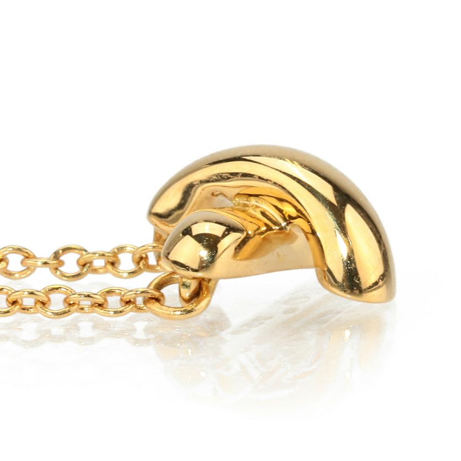 【Tiffany】エルサ・ペレッティ クロスステッチ ネックレス K18YG TIFFANY&Co.（ティファニー） TIFFANY&Co. Elsa Peretti クロス