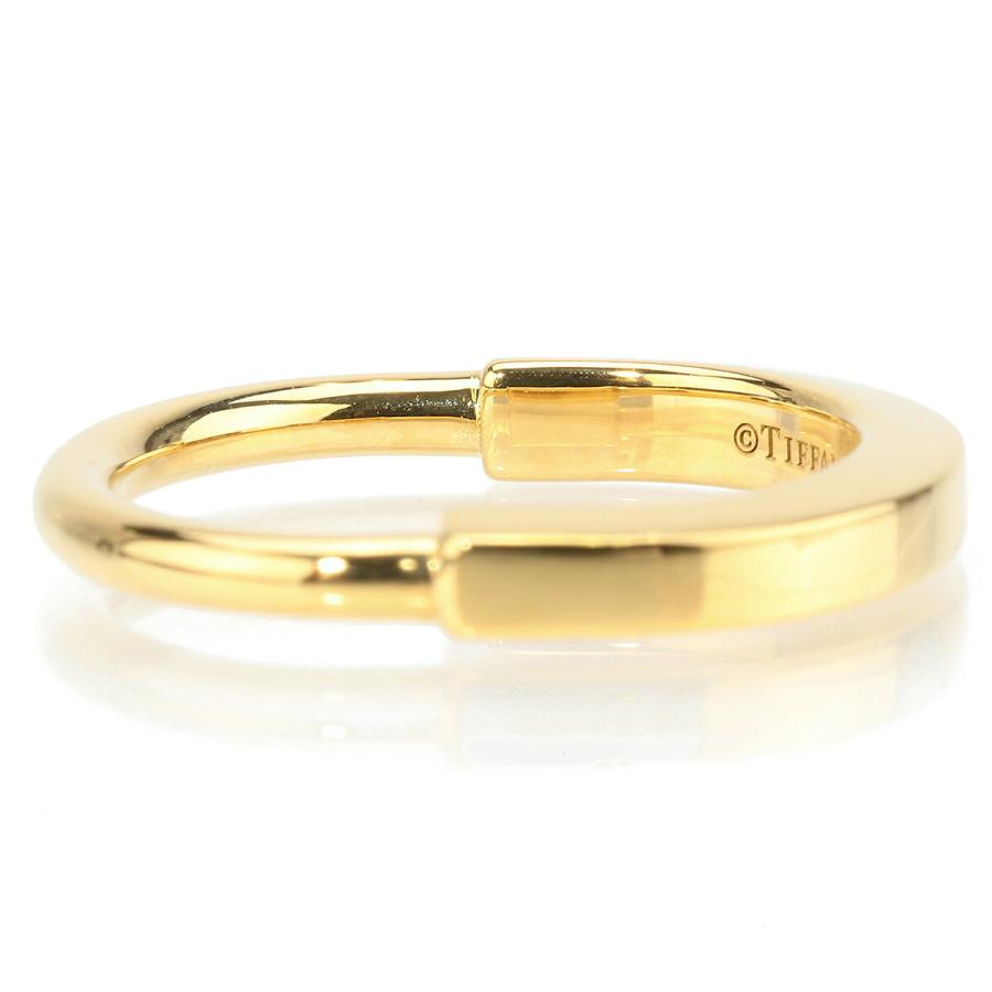 【美品】Tiffany & Co. ロックリング 8号 イエローゴールド TIFFANY&Co.（ティファニー） TIFFANY&Co. Tiffany Rock リング