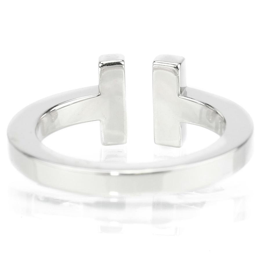TIFFANY&Co.（ティファニー） T スクエア リング 指輪 ホワイト