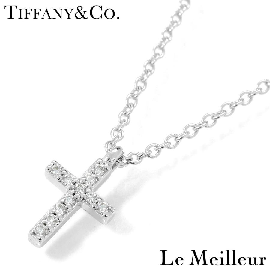 TIFFANY&Co.（ティファニー） メトロ クロスネックレス ダイヤモンド