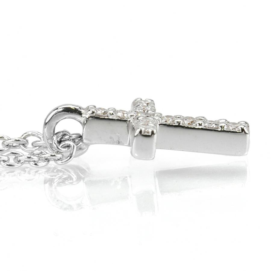 TIFFANY&Co.（ティファニー） メトロ クロスネックレス ダイヤモンド