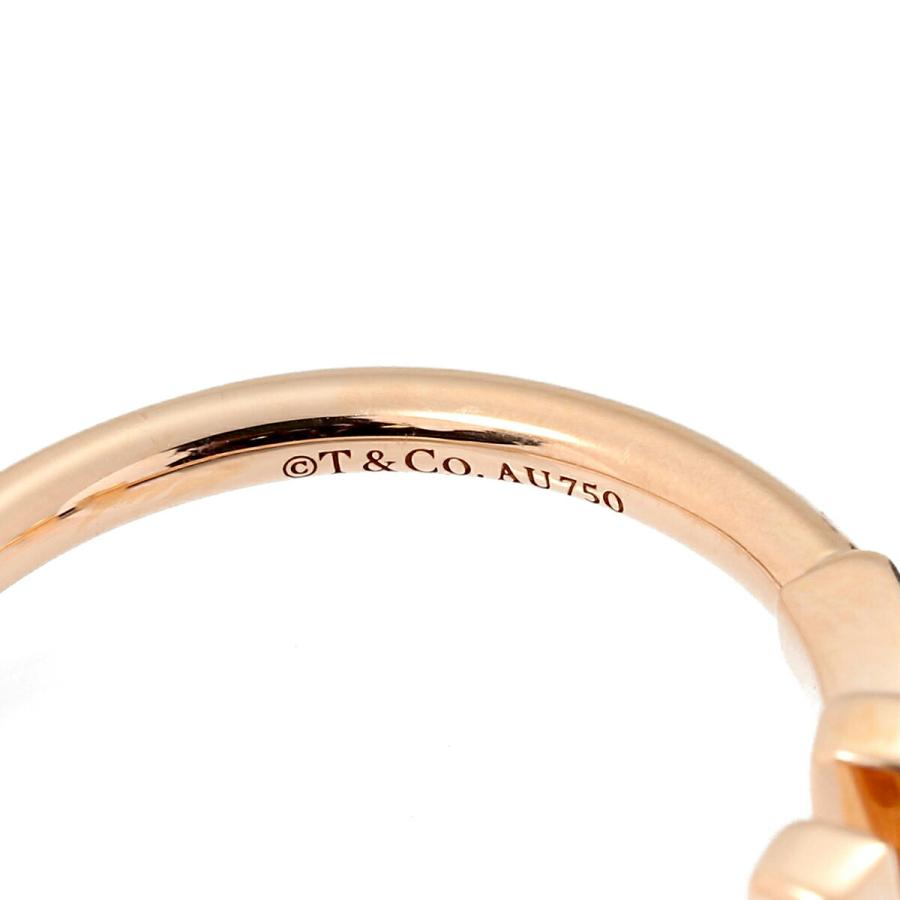 TIFFANY&Co.（ティファニー） T ワイヤー リング 指輪 ピンクゴールド