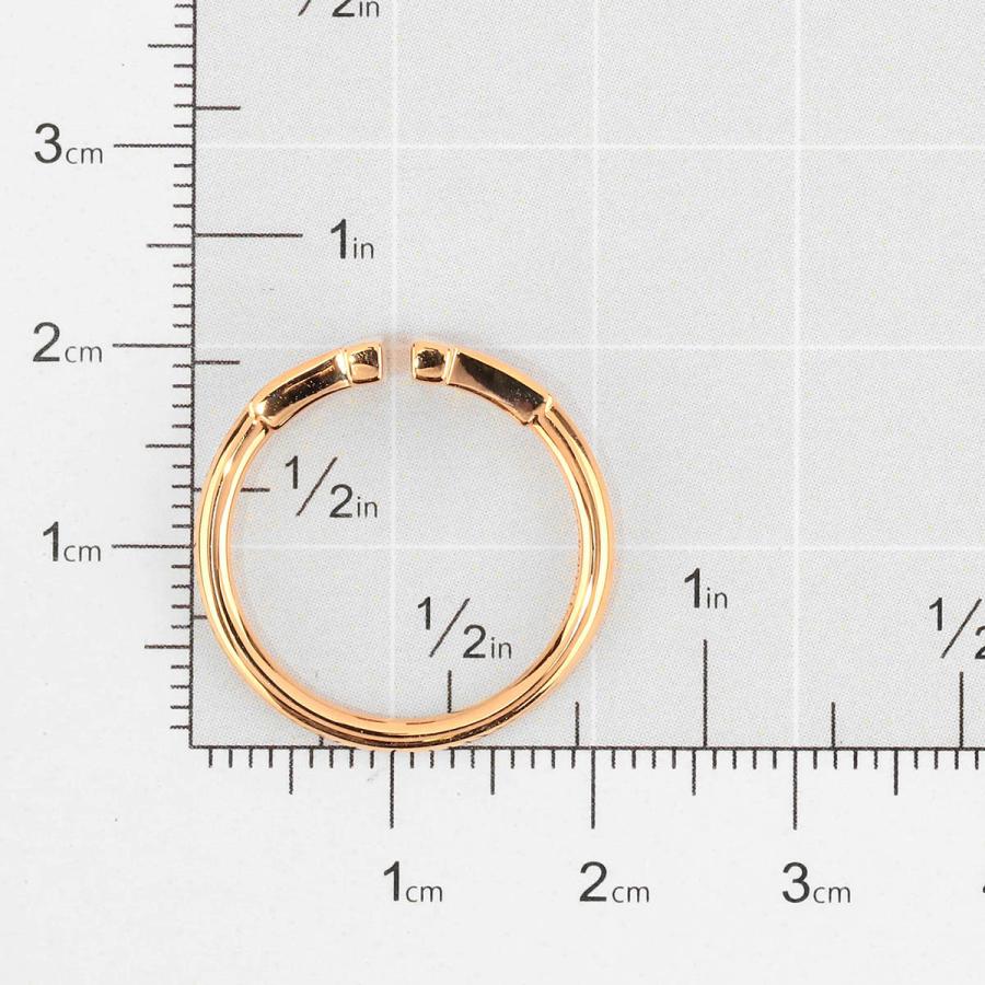 TIFFANY&Co.（ティファニー） T ワイヤー リング 指輪 ピンクゴールド