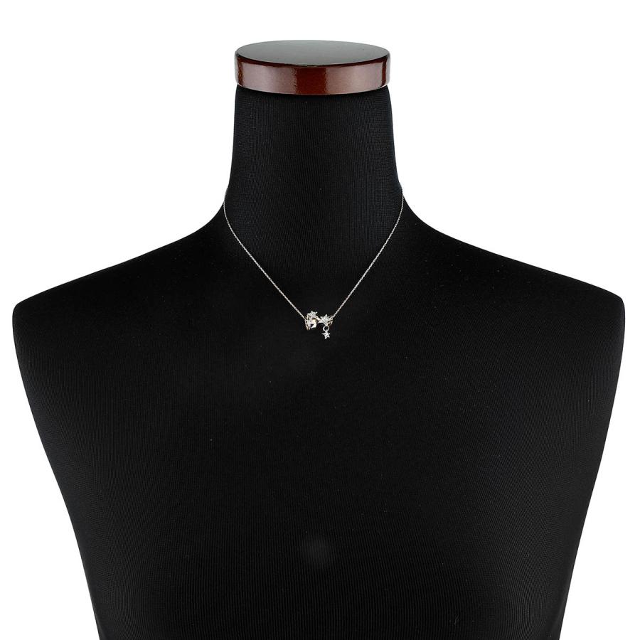 STAR JEWELRY（スタージュエリー） ネックレス ダイヤモンド ピンク