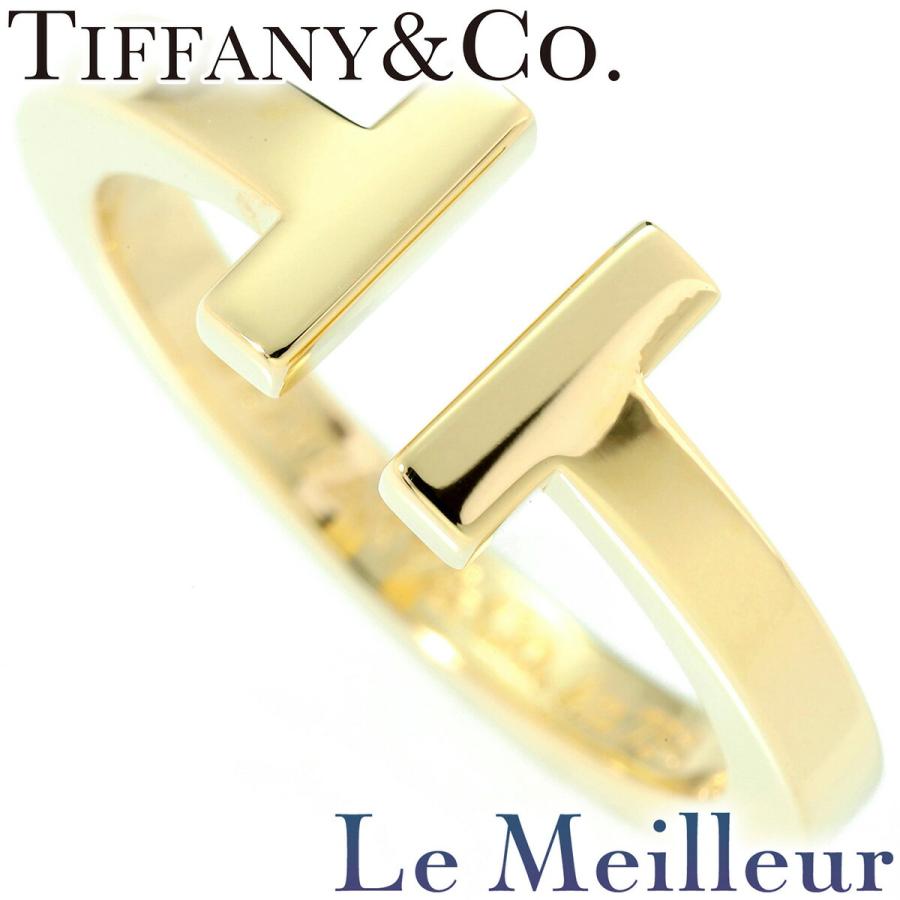 TIFFANY&Co.（ティファニー） T Tスクエア リング 指輪 イエロー
