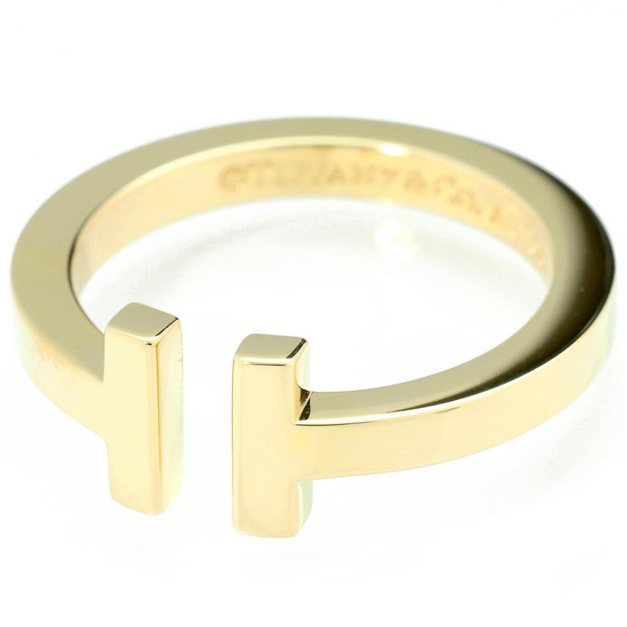 TIFFANY&Co.（ティファニー） T Tスクエア リング 指輪 イエロー