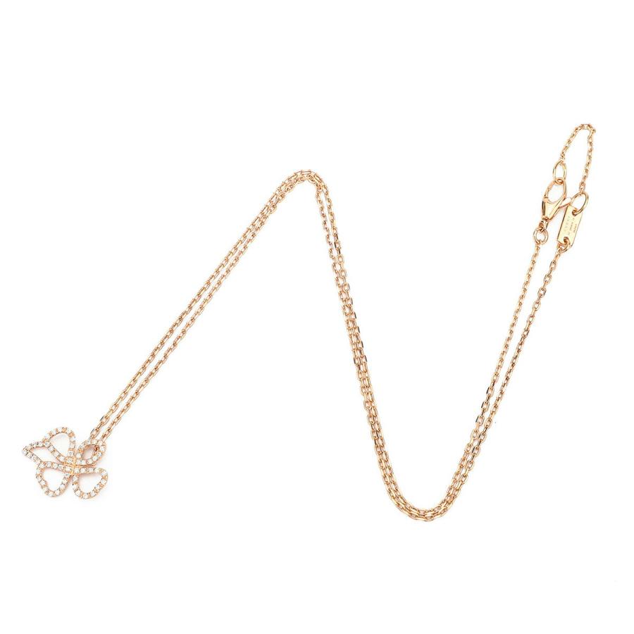 GUCCI ゴールドネックレス⭐︎ピンクダイヤ GUCCI（グッチ） フローラ ネックレス ダイヤモンド ピンクゴールド
