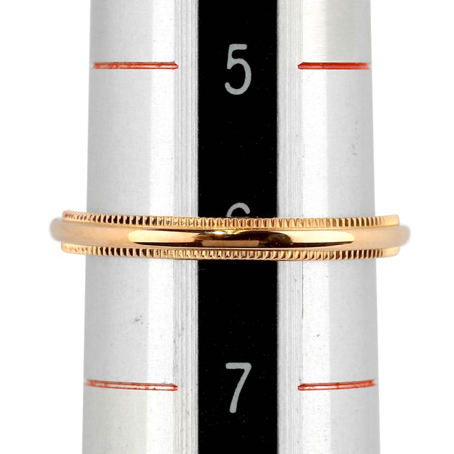 ティファニー TIFFANY&Co．ミルグレインバンド 6号 幅3mm 正規品 TIFFANY&Co.（ティファニー） トゥギャザー ミルグレイン バンドリング