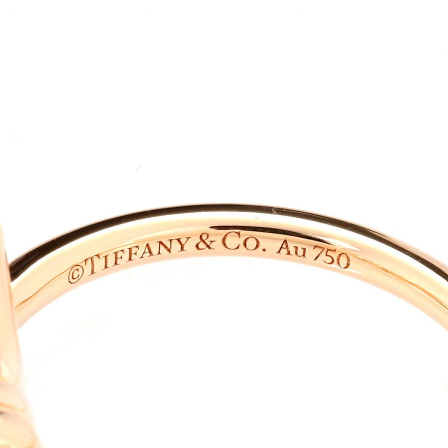 TIFFANY&Co. ティファニー ノット リング 指輪 K18 9号 中古  