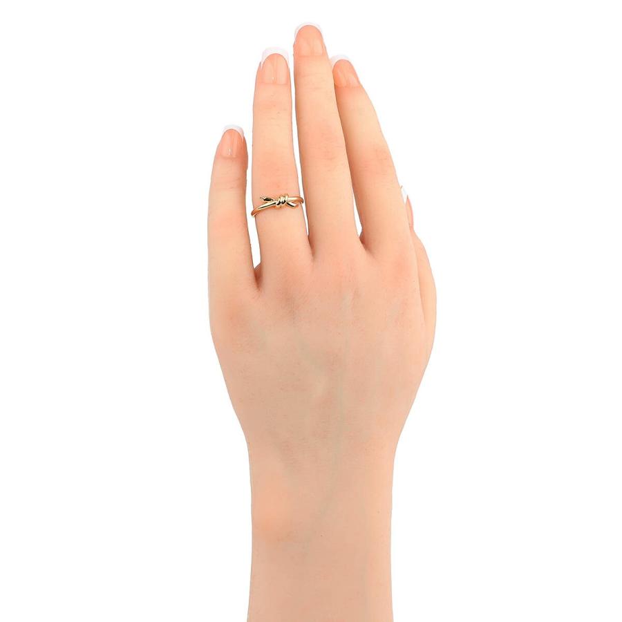 TIFFANY&Co.（ティファニー） ノット リング 指輪 K18PG 9号 中古 返品