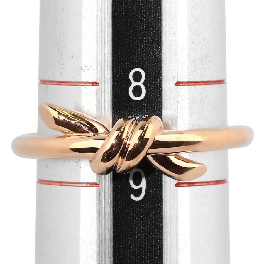 TIFFANY&Co.（ティファニー） ノット リング 指輪 K18PG 9号 中古 返品
