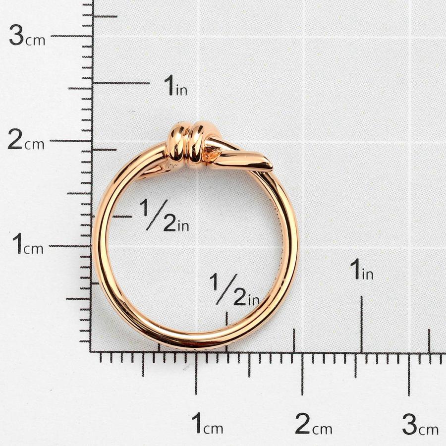 TIFFANY&Co.（ティファニー） ノット リング 指輪 K18PG 9号 中古 返品