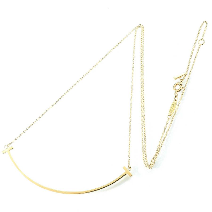 TIFFANY&Co.（ティファニー） T スマイル ネックレス ラージ K18YG