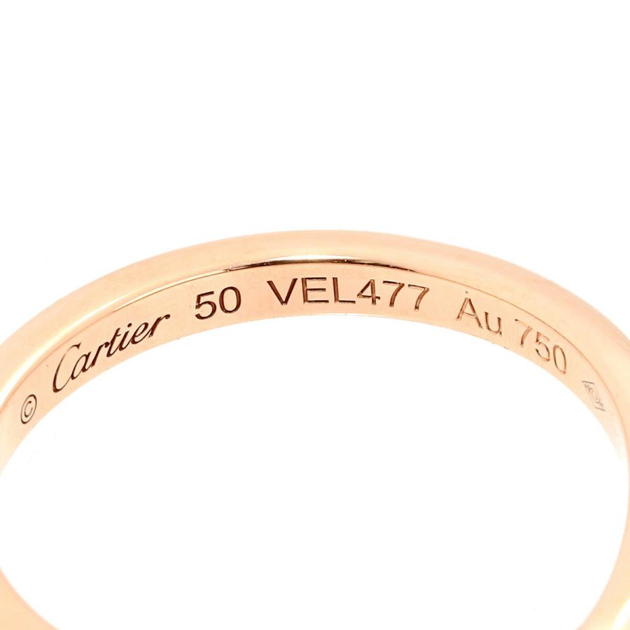 Cartier カルティエ バレリーナ カーブウェディングリング 指輪 K18 10  