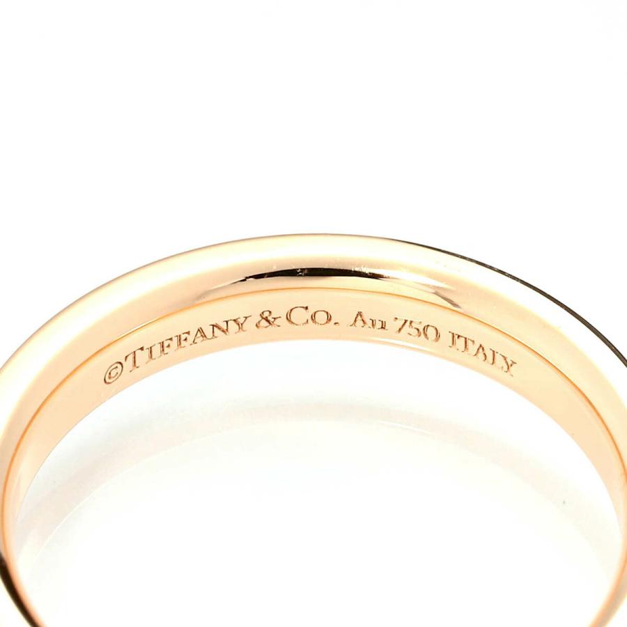 TIFFANY&Co.（ティファニー） T&CO. バンドリング 指輪 K18PG 8号 中古