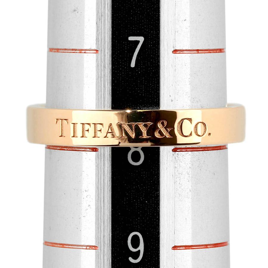 TIFFANY&Co.（ティファニー） T&CO. バンドリング 指輪 K18PG 8号 中古