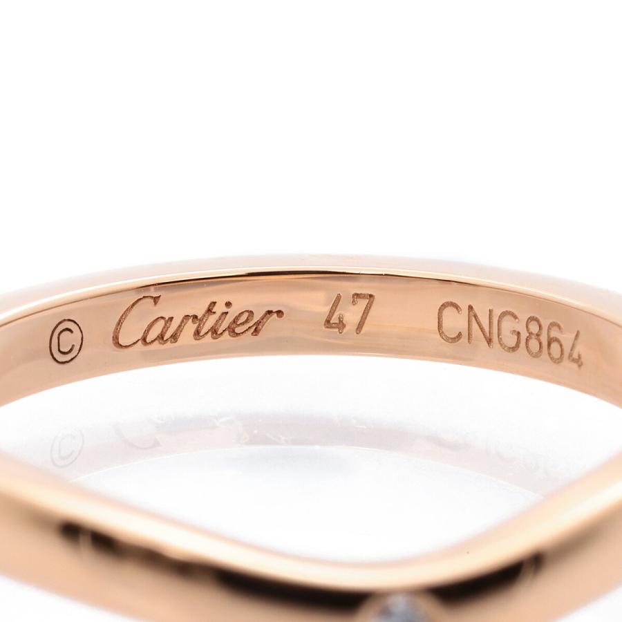Cartier（カルティエ） バレリーナ カーブウェディング リング 指輪