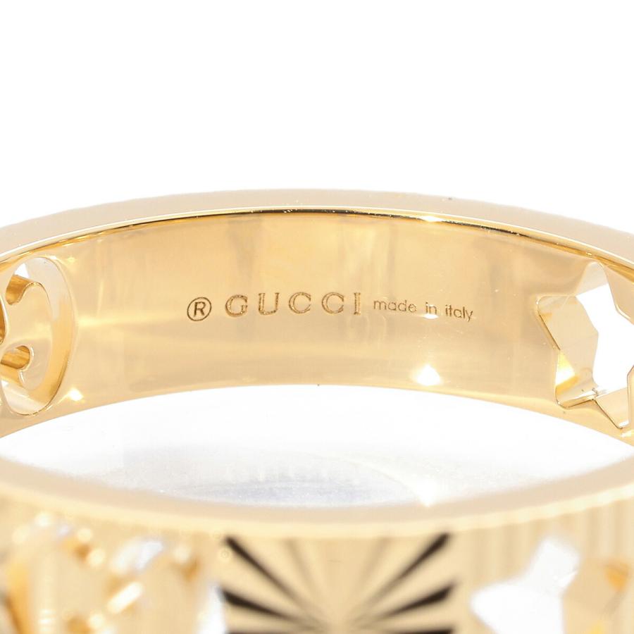 GUCCI グッチ アイコンリング 10号 GUCCI（グッチ） アイコン リング 指輪 K18YG 10号 中古 返品OK : Le