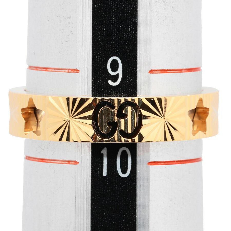 GUCCI グッチ アイコンリング 10号 GUCCI（グッチ） アイコン リング 指輪 K18YG 10号 中古 返品OK : Le