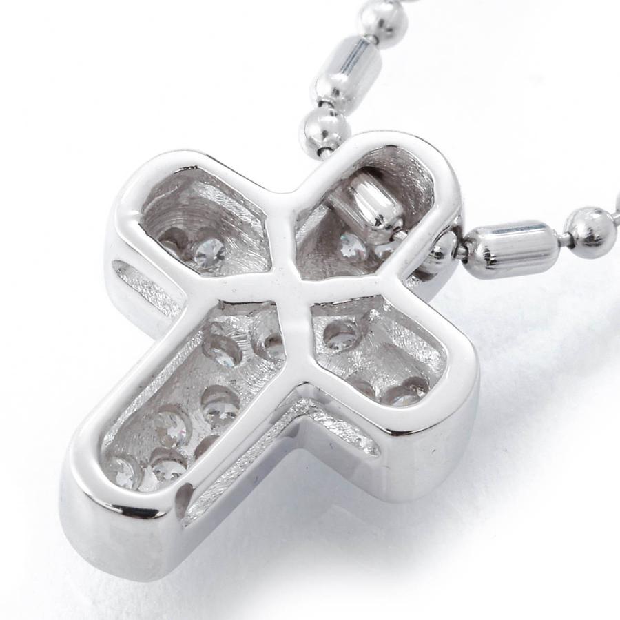 STAR JEWELRY（スタージュエリー） クロスペンダントネックレス 
