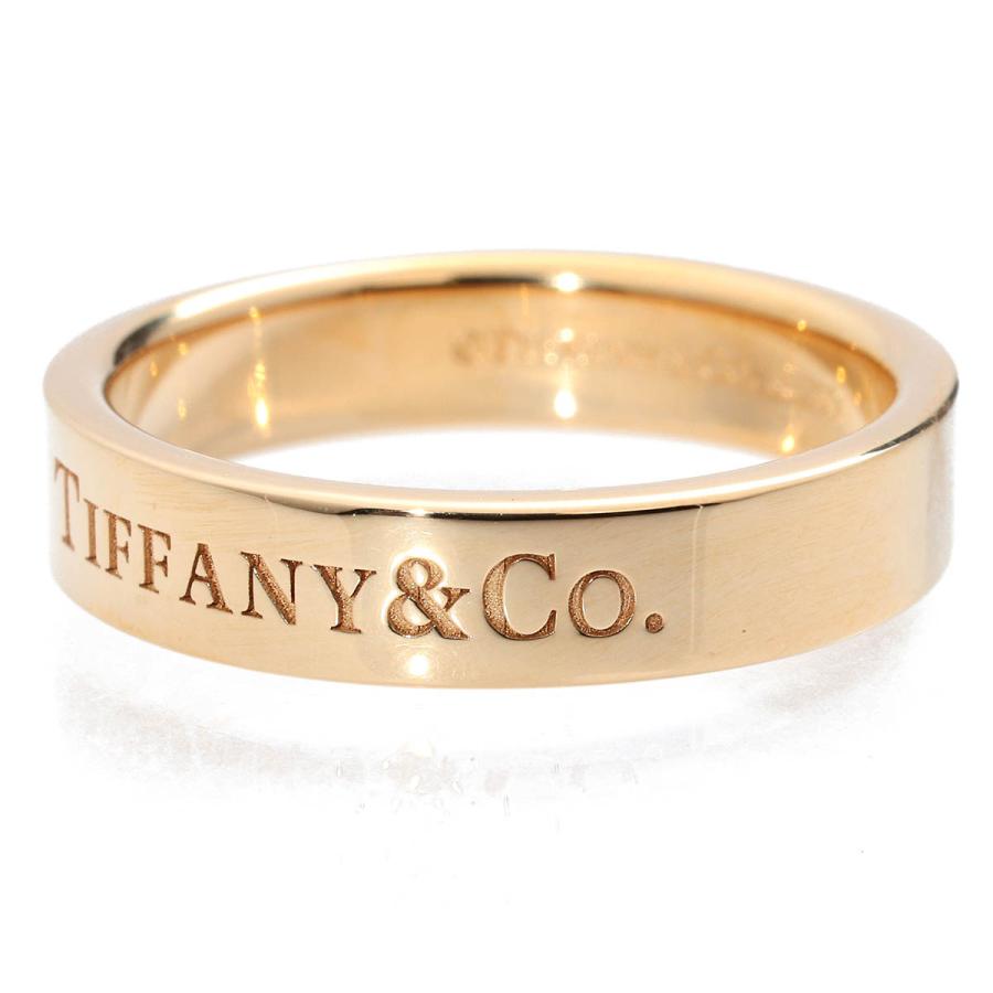 TIFFANY&Co.（ティファニー） T&CO. バンドリング 指輪 K18YG 9号 中古
